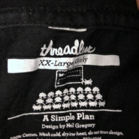 Threadless A Simple Plan tee - Picture 3 of 3